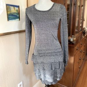 Sparkly BCBG Sweater Dress